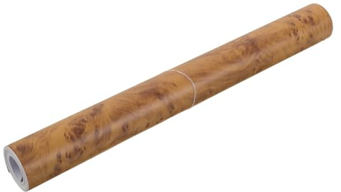 SMASOLO Vinilo Autoadhesivo para Interior del Automóvil Veta de Madera 30cm X 200cm, Película Protectora Resistente al Agua y Rayones, Envoltura DIY para Tableros y Molduras, sin Burbujas