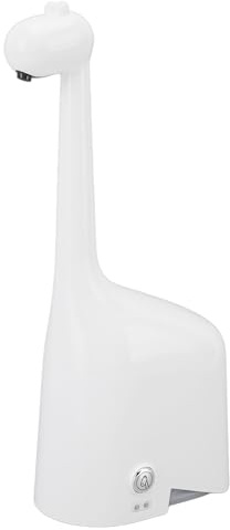 ZASCHMOY Dispenser Automatico di Sapone in Schiuma Touchless a Forma di Giraffa Dispenser di Schiuma Regolabile Ricaricabile Tramite USB da 200 Ml per e Bagno