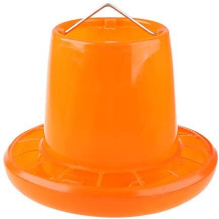 Feeders - Contenedores automáticos de alimentos para aves de corral para patos, pájaros, palomas, codornices, bebedero, fácil de llenar, soporte colgante para comedero de aves de corral, sin residuos