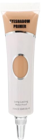 Waterproof Eye Primer Cream Liquid Base for Eyelid Makeup | White Shade Personal Use or Professional Salon Matte Finish , Smooths Skin Tone and Hides Veins