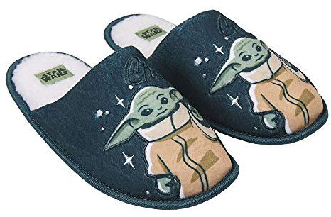 CERDÁ LIFE'S LITTLE MOMENTS Zapatillas de Casa Abiertas Hombre The Mandalorian - Licencia Oficial Star Wars ZapatillasHombre