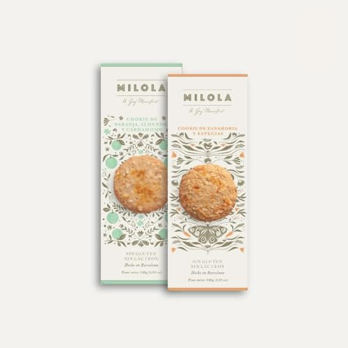 Pack Dale Sabor a tu Vida - Pack de 6 estuches de 140 gr. cada uno: 3 de Zanahoria Especiada, y 3 Naranja, Almendra y Cardamomo. Sin Gluten, Sin Lácteos, Sin Aceite de Palma. Vegetarianas.