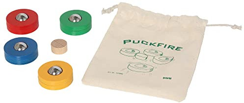 Bartl 107849 Puckfire Eisstockschießen für Zuhause oder Unterwegs, es funktioniert auch auf Asphalt