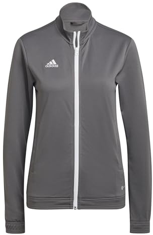 adidas Damen Entrada 22 Track Jacket, Team Grey Four, M