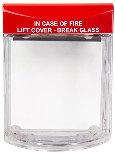 Safety Technology International Technology International STI-6930 Call Point Stopper Polycarbonate Cover, Clear