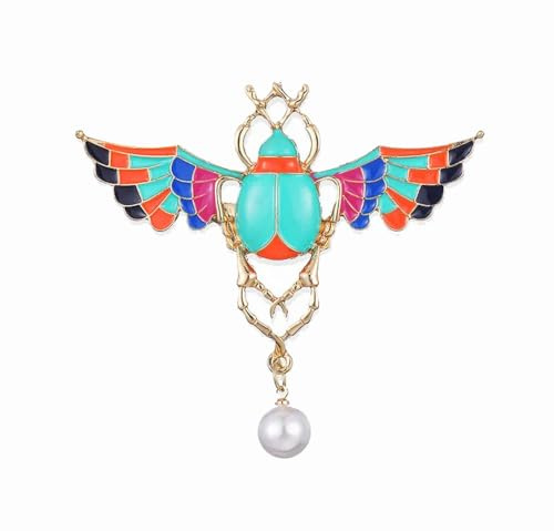 Ancient Egyptian Scarab Beetle Vintage Style Brosche Pin