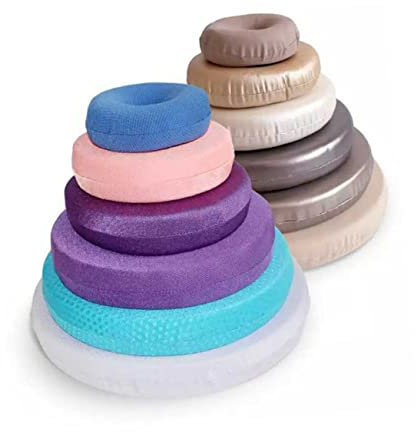 STOBOK Rollstuhlkissen Hämorrhoidenkissen Steißbein Hilfskissen Hämorrhoidenprodukte Donutkissen Sitzkissen für Bürostühle Kissen für den Patienten Stützkissen medizinisch