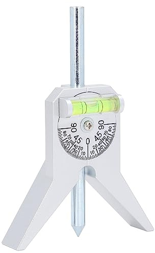 Pipe Centerer Y-Head with Adjustable Bubble Protractor, Safety Pipe Marking Centering Tool for Measuring Pipe Diameters Over 12.7mm and More