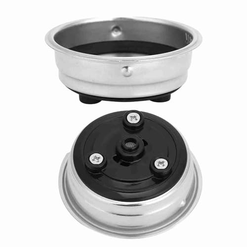 Cesta de Filtro de café Desmontable de Acero Inoxidable, Colador de Filtros Reutilizables, Accesorios para Máquina de café para el Hogar y la Oficina (porción individual)