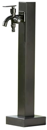 LYUCAYHQ 304 Colonna D'acqua in Acciaio Inossidabile Fontana da Giardino Esterno Rubinetto Giardino Rubinetto Antigelo da Esterno Fontanella a Colonna con Rubinetto Acqua(95cm/37in)