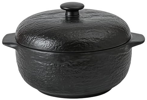 Extra stor soppskål med handtag, ramenskål 2 000 ml asiatisk Pho Udon nudelskålar mikrovågsugnssäker