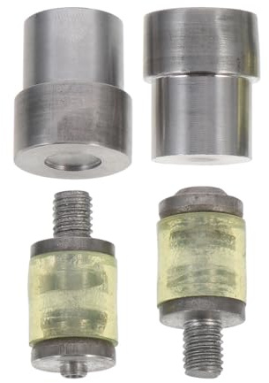GRIRIW Molde de Máquina Punzonadora Manual T3, 1 Set de Acero Plata