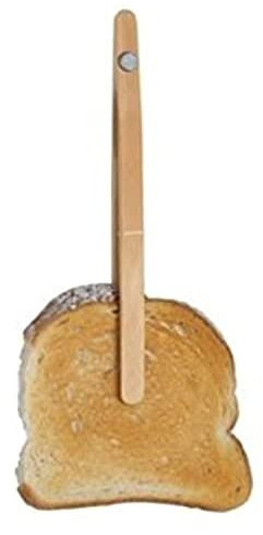 Lakeland Magnetic Wooden Toast Tongs for Toasters 21cm – Retrieve Toast Safely No More Burnt Fingers