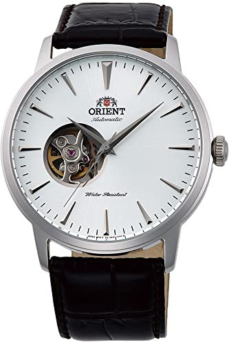 Orient Unisex ErwachseneArmbanduhr Analog Automatik Leder FAG02005W0