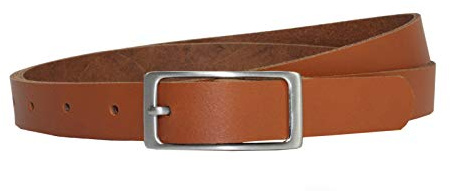 Vascavi Ledergürtel, 2 cm breit, Made in Germany, echt Leder Gürtel für Damen, als Hüftgürtel, kürzbar