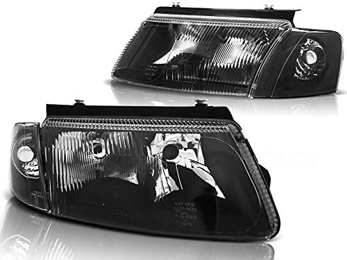 CR-Lights Scheinwerfer Set inkl Nebellicht schwarz für VW Passat B5 3B 11.1996-08.2000 H4 H7