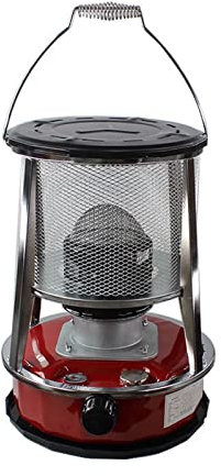 FEAW Tragbarer Petroliumheizer,Effizienter Petroleum Ofen Indoor,Camping Heizung,Heizstrahler,Mobile Heizung ohne ​Strom Petroleumkocher,für Outdoor Camping,(4.6L)