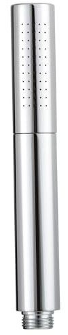Tecmolog Messing Handbrause Duschkopf Wassersparend 2 Jet Stabhandbrause Chrom für Baden und Spa, BS159