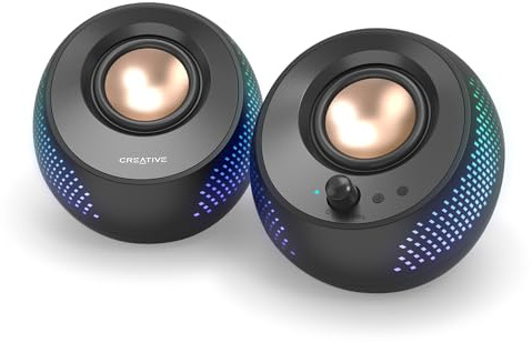 Creative Labs Pebble X 2.0 Channel USB Type-C Computer Speakers