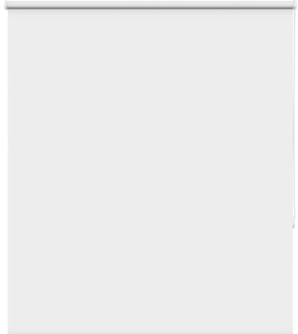 vidaXL Verdunkelungsrollo Weiß 125x130cm Stoffbreite 121,6cm Polyester