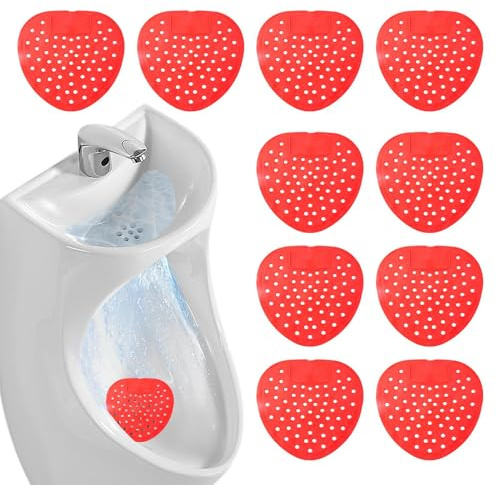 Urinal Screen Deodorizer - Splash Urinal Mat - Urinall Mats Pad - Toilet Splash Guard - Anti Splaash Men’s Toilet Urinall Screens For Bathroom, Restaurants, Schools
