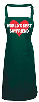 Monde S BEST BOYFRIEND'cuisson/plaque à pâtisserie/Tablier à Barbecue - Vert - Taille unique