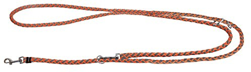 Kerbl Pet Maxi Safe Führleine, 200cm x 12mm, neon orange
