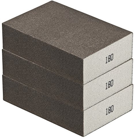 Schleifschwamm FEIN 3-er-Set I Körnung 180, DIY, Handschleifer I für verschiedene Materialien geeignet I hochwertiger Handschleifklotz, Schleifklotz, Schleifblock