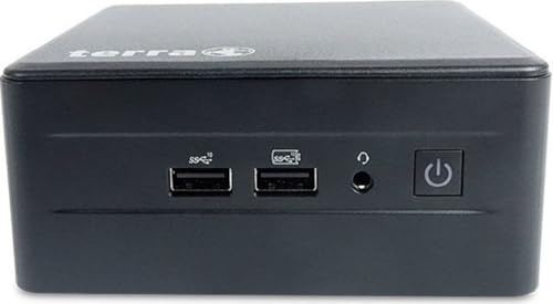 Terra PC-Micro 6000 Silent GREENLINE Windows 11 Home Core i5-1340P 16 GB RAM Business Micro-PC mini 2xHDMI 4K-Auflösung Kompakter Desktop mit vollem Funktionsumfang für hybrides Arbeiten