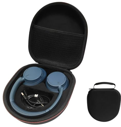 Protective Hard Case for Sony WH-CH720N/WH-CH700N/WH-CH710N Headphones - Durable Travel Carrying Storage Bag (Case Only) (Black)