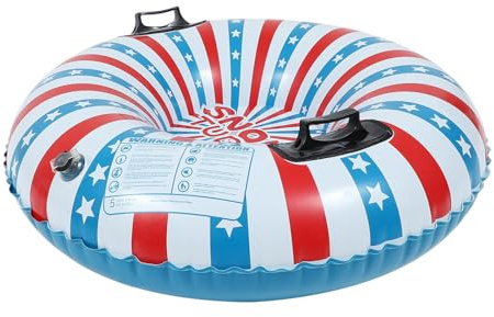 ORFOFE Gonfiabile Slittino Neve in PVC Spesso Resistente Cuscino Scivolo Esterno Invernale per Adulti e Scivolata Liscia e Durevole per Divertimento sulla Neve
