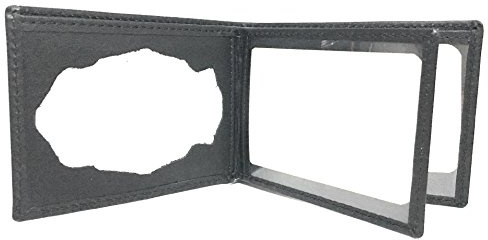 YOJAN PIEL | Cartera De Cuero Portaplaca para Policía, en Piel de Ubrique | Complementos Para Hombre de Estilo Atemporal y Elegante | Regalos Exclusivos y Originales