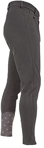 Shires Aubrion Walton Riding Breeches in Grey - Boys/Child 13/14Yrs, Grey