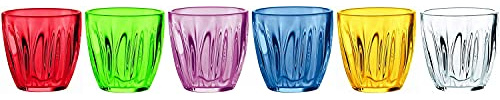 Fratelli Guzzini Plastica ( SAN ) SET6 Bicchieri Acqua Aqua