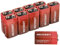 VOLTCRAFT 6LR61 9V batteria a blocco alcalino manganese 550mAh 9V 10pz