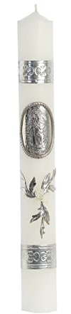 Catholic Baptism Candle Set for Boys - Baptismal Candles for Baptism for Girls Kit Velas para Bautizo de Niño