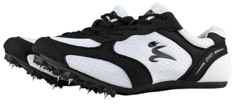 Zapatillas De Atletismo Clavos,Zapatillas De Clavos Deportivas,Zapatillas Deporte Atletismo con Clavos,Transpirables De Malla,Unisex,Antideslizantes,Resistencia Al Desgaste,para Correr