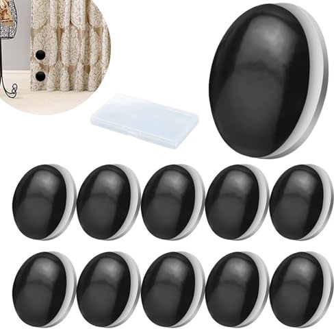 Snowtain Peso per Tende,10 Pezzi Rotondo Magnetico Tenda,Magnete per Tende da Doccia Adatto per Cucina, Bagno, Uso Domestico.