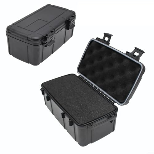 Alanmoship Tool Organiser Box Camera Case with Protective Hard Case and Foam Insert Shockproof Flight Case Tools Boxes for Electronics Lens Equipment (WL604B#)
