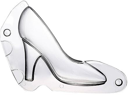 PHENOFICE Schokoladenform Eiswürfelform Kuchen Mit Hohen Absätzen Schmuckform Schuh Ornamentform High-heel-fondantform Schalenform Dekorform Kerzenformen Eiswürfel Schokolade Plastik