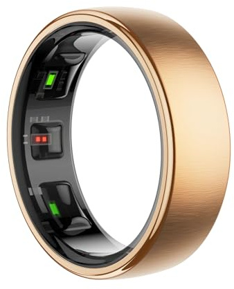 SWZEC Volovivo Anello Smart Con Ricarica Wireless(Oro,10)