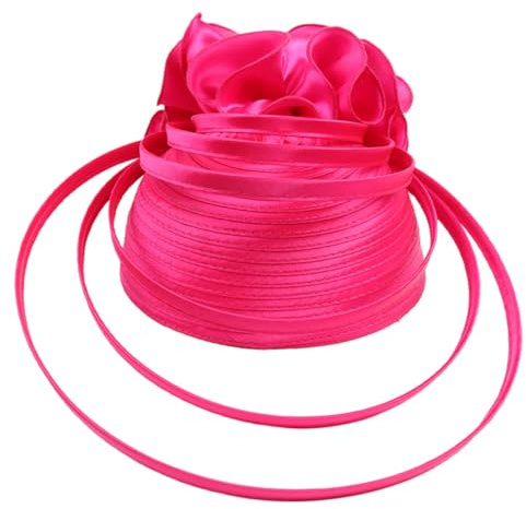 Fascinateur de Mariage pour Femme, Chapeau de Cérémonie Élégant et Léger | Accessoire Chic en Polyester et ABS, pour Goûter, Banquet et Spectacle, Look Sophistiqué