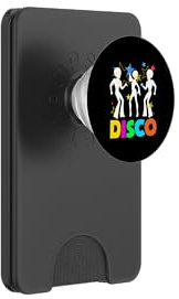 Disco de Patines Boombox Retro Vintage de Regreso a los 80 PopSockets PopWallet para MagSafe