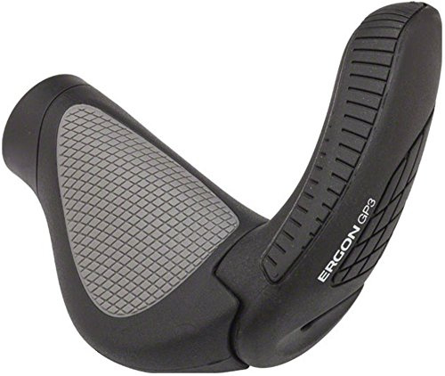 Ergon Fahrradlenkergriffe GP3, standard, Large (Hand size 8.5-10.5)