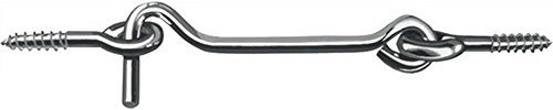 Sturmhaken Hakenlänge 120mm Stärke 4,2mm mit Öse, 25 Stück