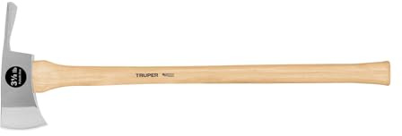 Truper 30529 3-1/2-Pound 35-Inch Pulaski Axe, Hickory Handle