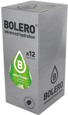 Bolero - Bolero con Stevia - 9g - Flor de Saúco, Scatola da 12 Unitá
