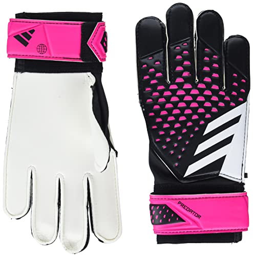 adidas Unisex-Erwachsene Training Predator Torwart-Handschuhe, Schwarz/Wei /Team Shock Pink, 12