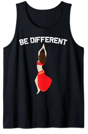 Cooler Bauchtanz für Männer und Frauen, schimmernde Tänzerin, sinnlicher Tanz Tank Top