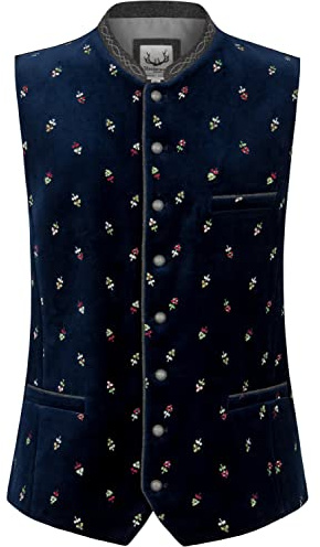 Stockerpoint Trachtenweste Vittorio indigo, 60